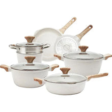 Carregar imagem no visualizador da galeria, Kit Cozinha dos Sonhos: 9 Panelas Ceramica + 13 Utensílios de Brinde
