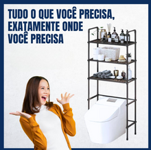 Carregar imagem no visualizador da galeria, Organizador Multiuso 3 Prateleiras