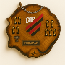 Carregar imagem no visualizador da galeria, Tábua Rústica do Atletico Paranaense + Kit Churrasqueiro