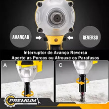 Carregar imagem no visualizador da galeria, Parafusadeira De Impacto 48v Profissional Nk-30029 Maleta 35 Peças