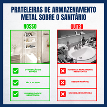 Carregar imagem no visualizador da galeria, Organizador Multiuso 3 Prateleiras
