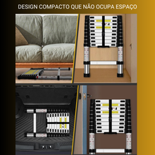 Carregar imagem no visualizador da galeria, Escada de Alumínio Extensível 4,10 Metros - Stalker - Preço de Fábrica
