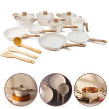 Carregar imagem no visualizador da galeria, Kit Cozinha dos Sonhos: 9 Panelas Ceramica + 13 Utensílios de Brinde
