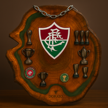Carregar imagem no visualizador da galeria, Tábua Rústica do Fluminense + Kit Churrasqueiro
