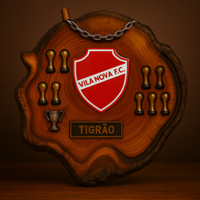 Carregar imagem no visualizador da galeria, Tábua Rústica do Vila Nova+ Kit Churrasqueiro
