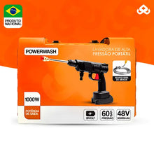 Carregar imagem no visualizador da galeria, Lavadora de Pressão Portátil Sem Fios + Mangueira de 5M de Brinde - PowerWash™
